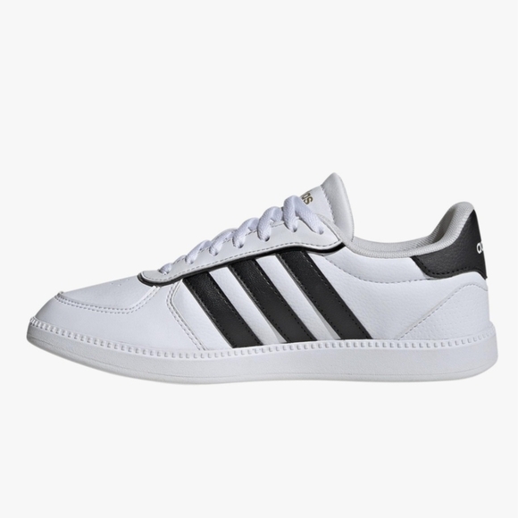 BNWT Adidas Women’s Breaknet Sleek Sneakers White Green Sz 8 Casual Tennis Y2K - Picture 3 of 11